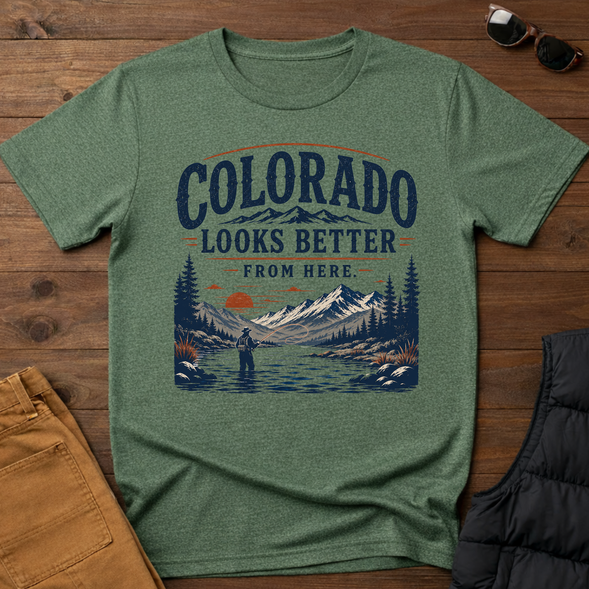 Colorado Looks Better From Here T-Shirt