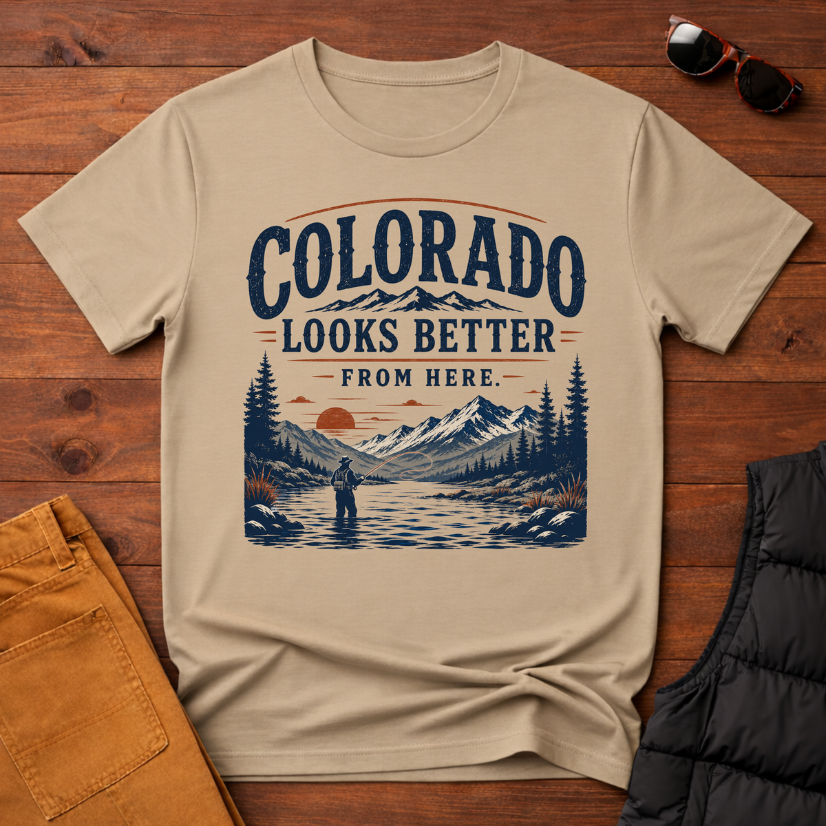 Colorado Looks Better From Here T-Shirt