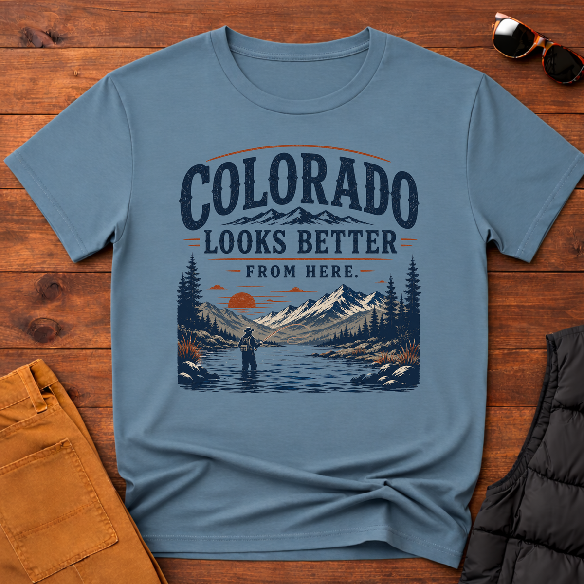 Colorado Looks Better From Here T-Shirt