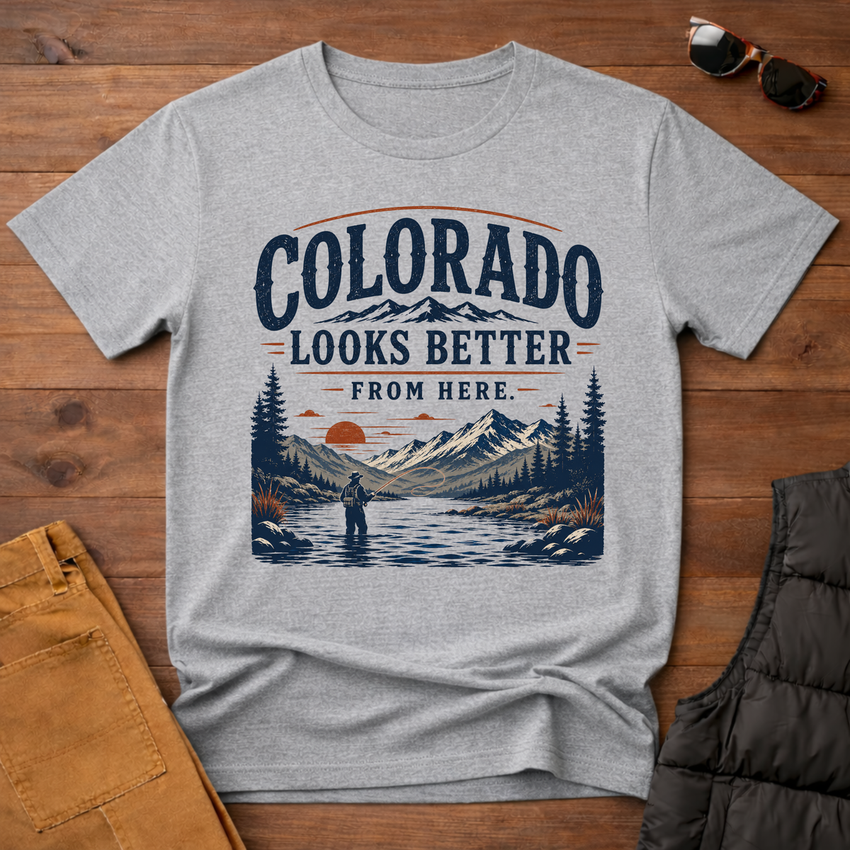 Colorado Looks Better From Here T-Shirt