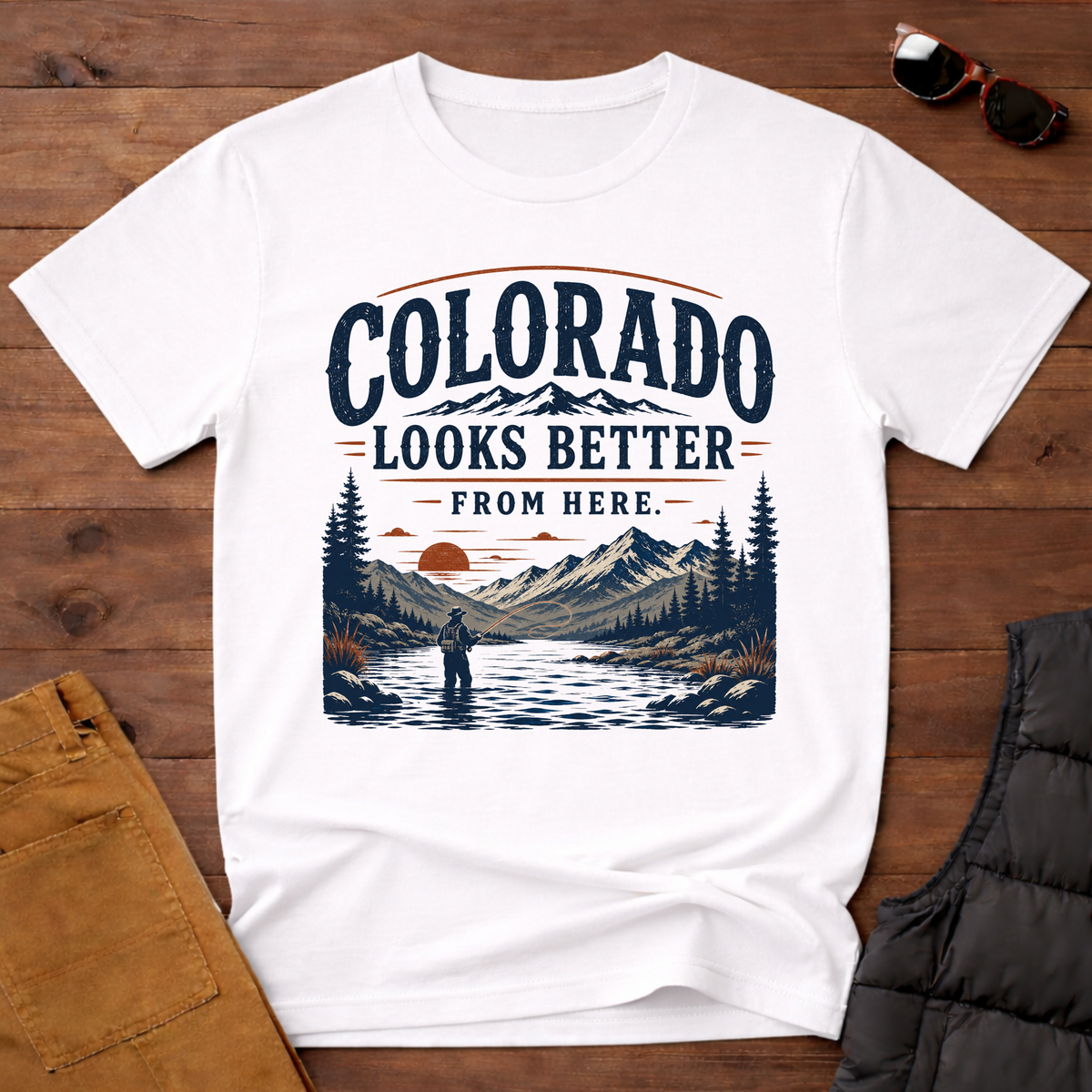 Colorado Looks Better From Here T-Shirt
