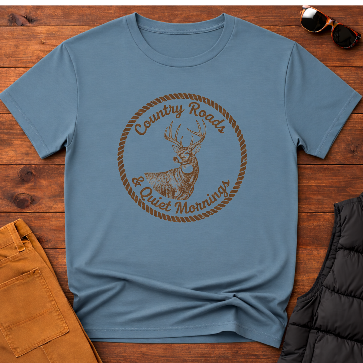 Country Roads & Quiet Mornings T-Shirt