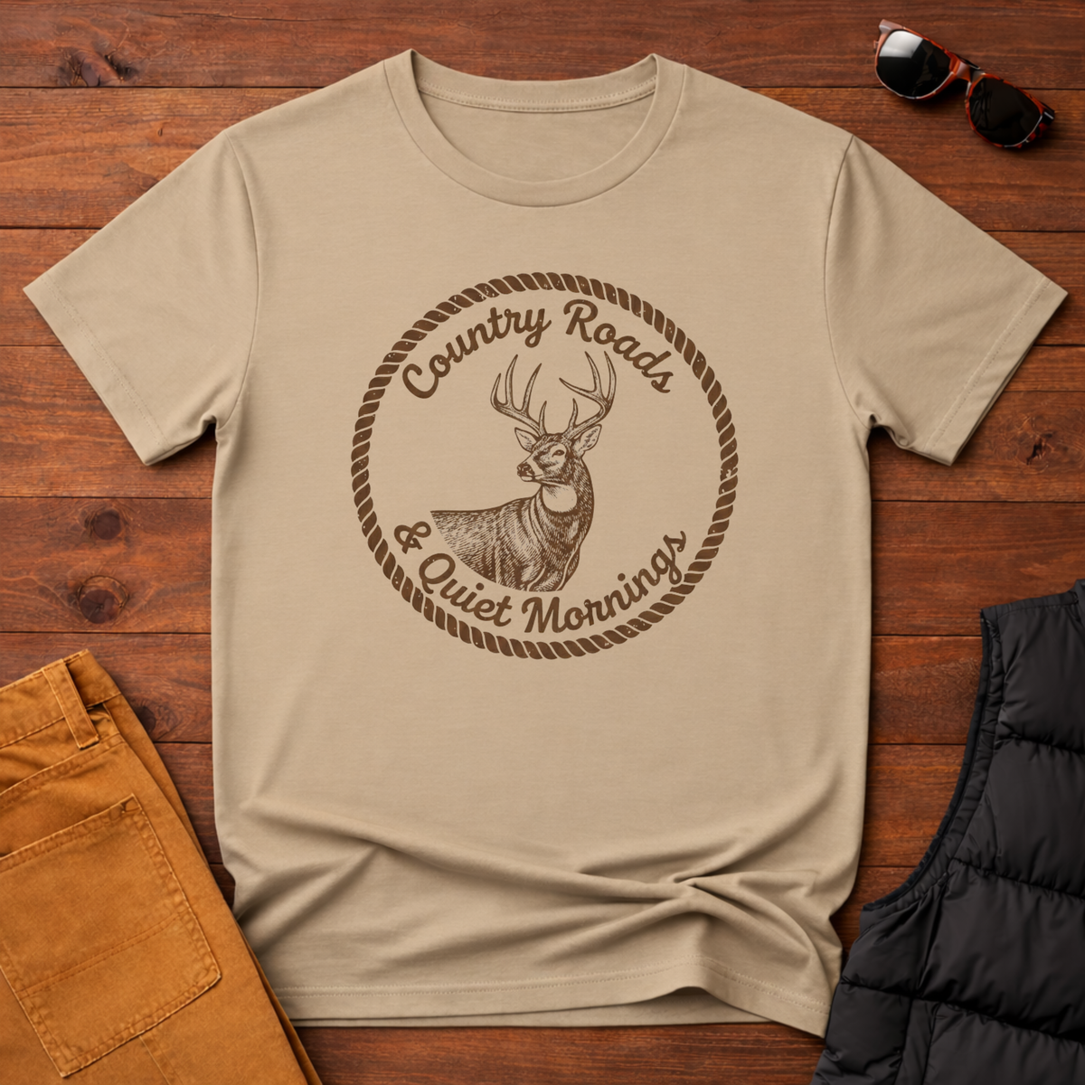 Country Roads & Quiet Mornings T-Shirt