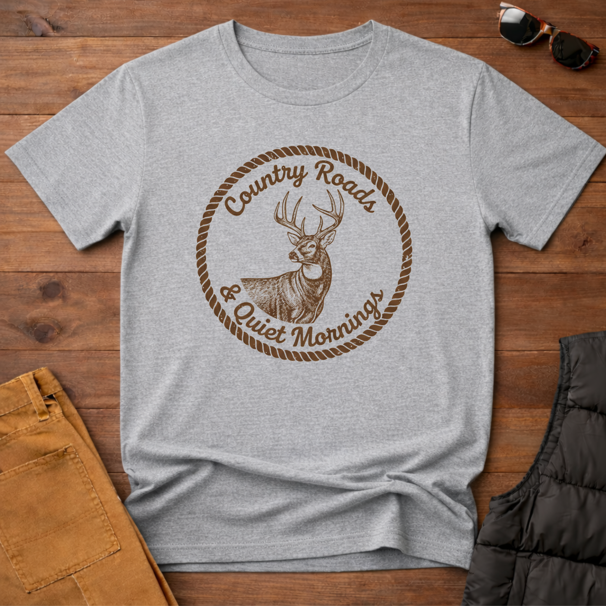 Country Roads & Quiet Mornings T-Shirt