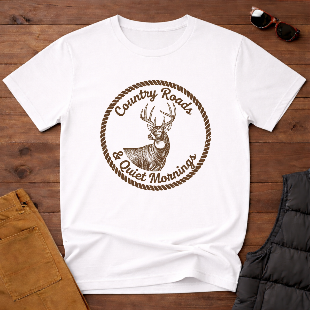 Country Roads & Quiet Mornings T-Shirt