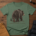 Currently Avoiding Civilization Bear Tee
