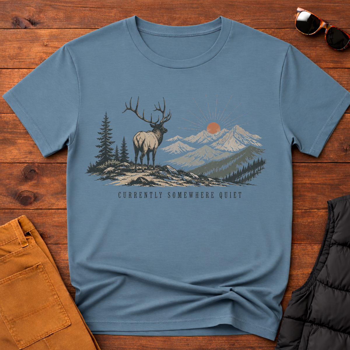 Currently Somewhere Quiet T-Shirt