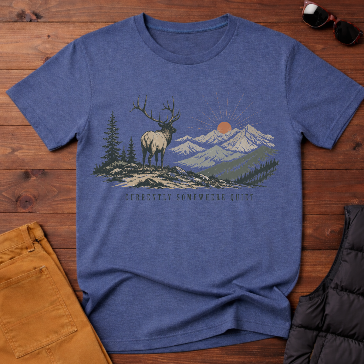 Currently Somewhere Quiet T-Shirt
