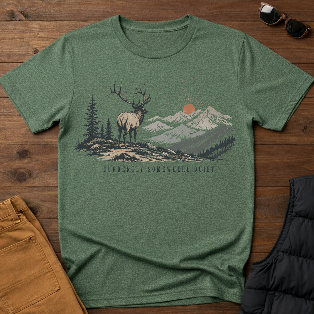 Currently Somewhere Quiet T-Shirt