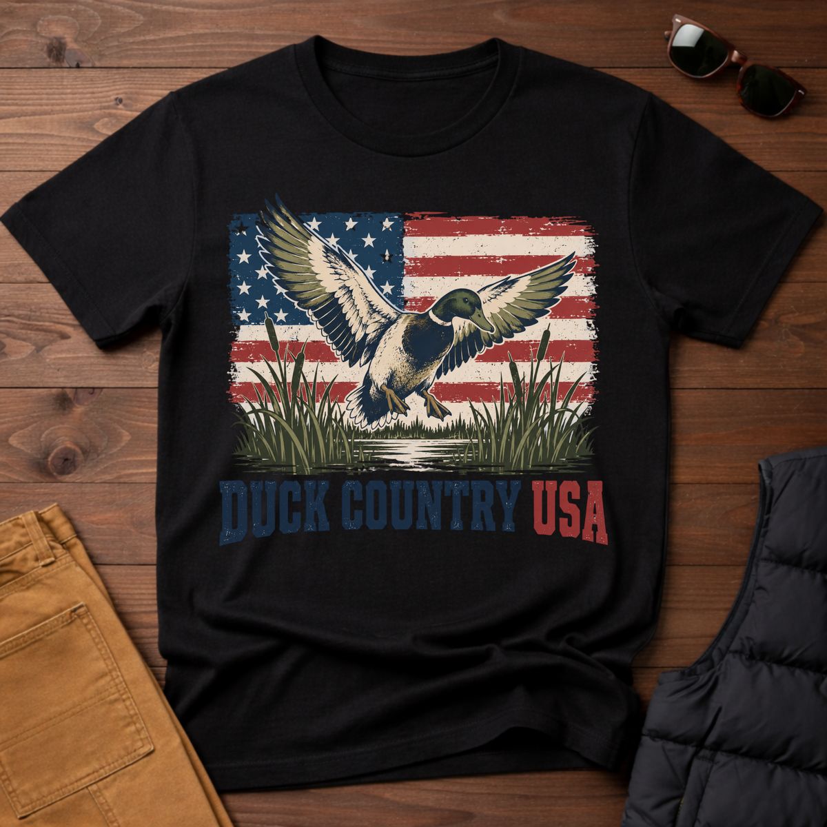 Duck Country USA Tee
