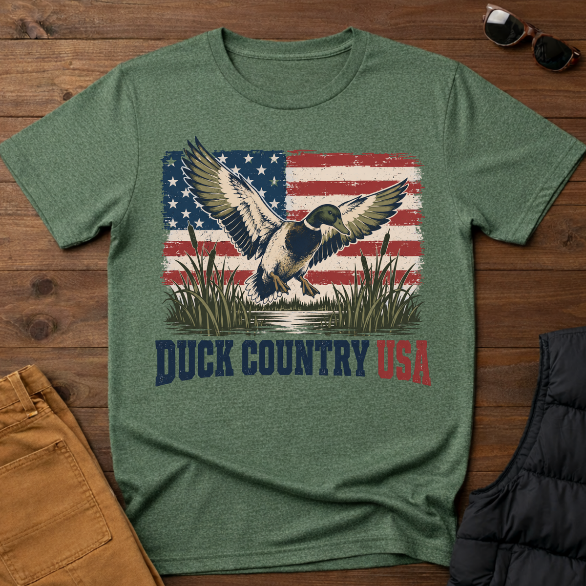 Duck Country USA Tee
