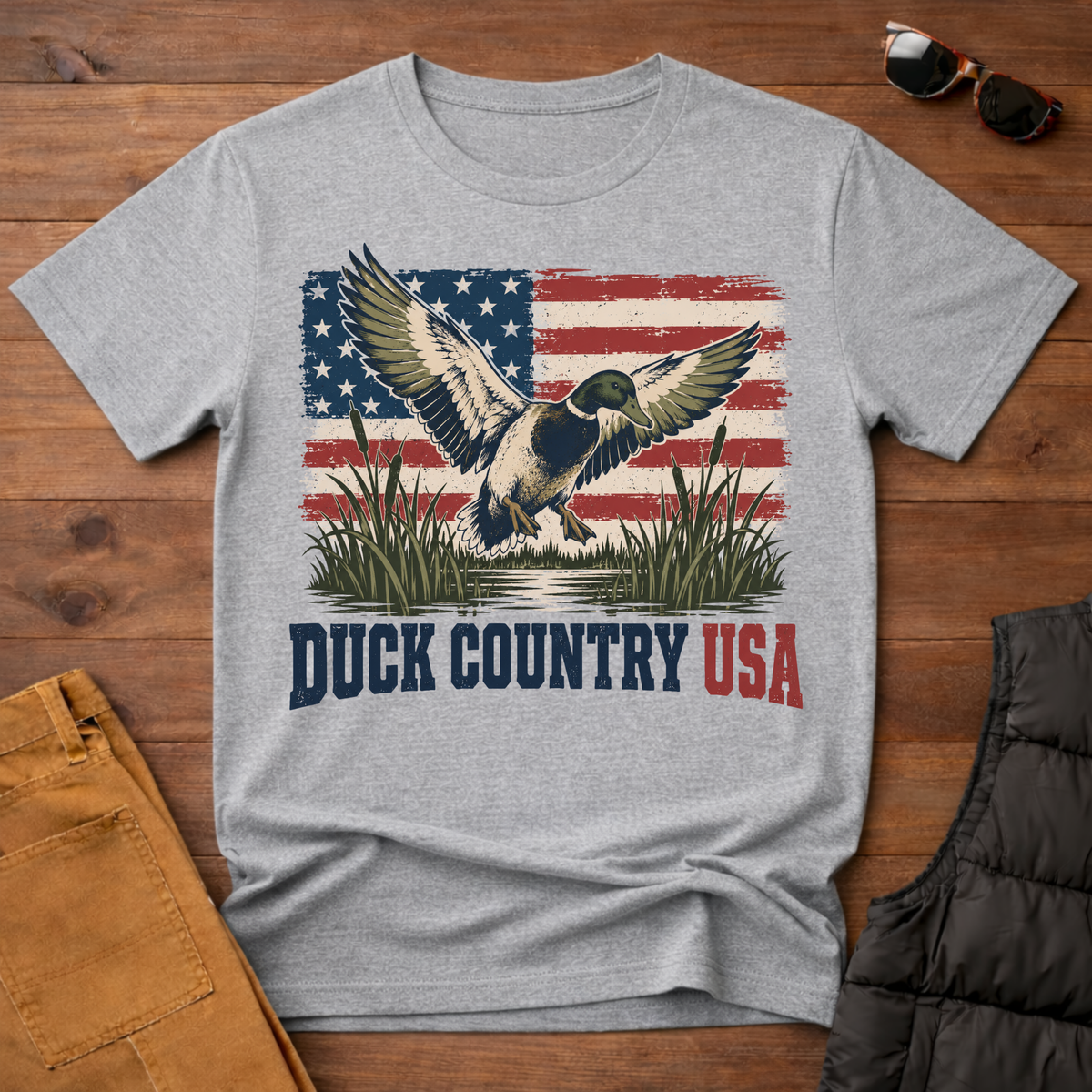 Duck Country USA Tee