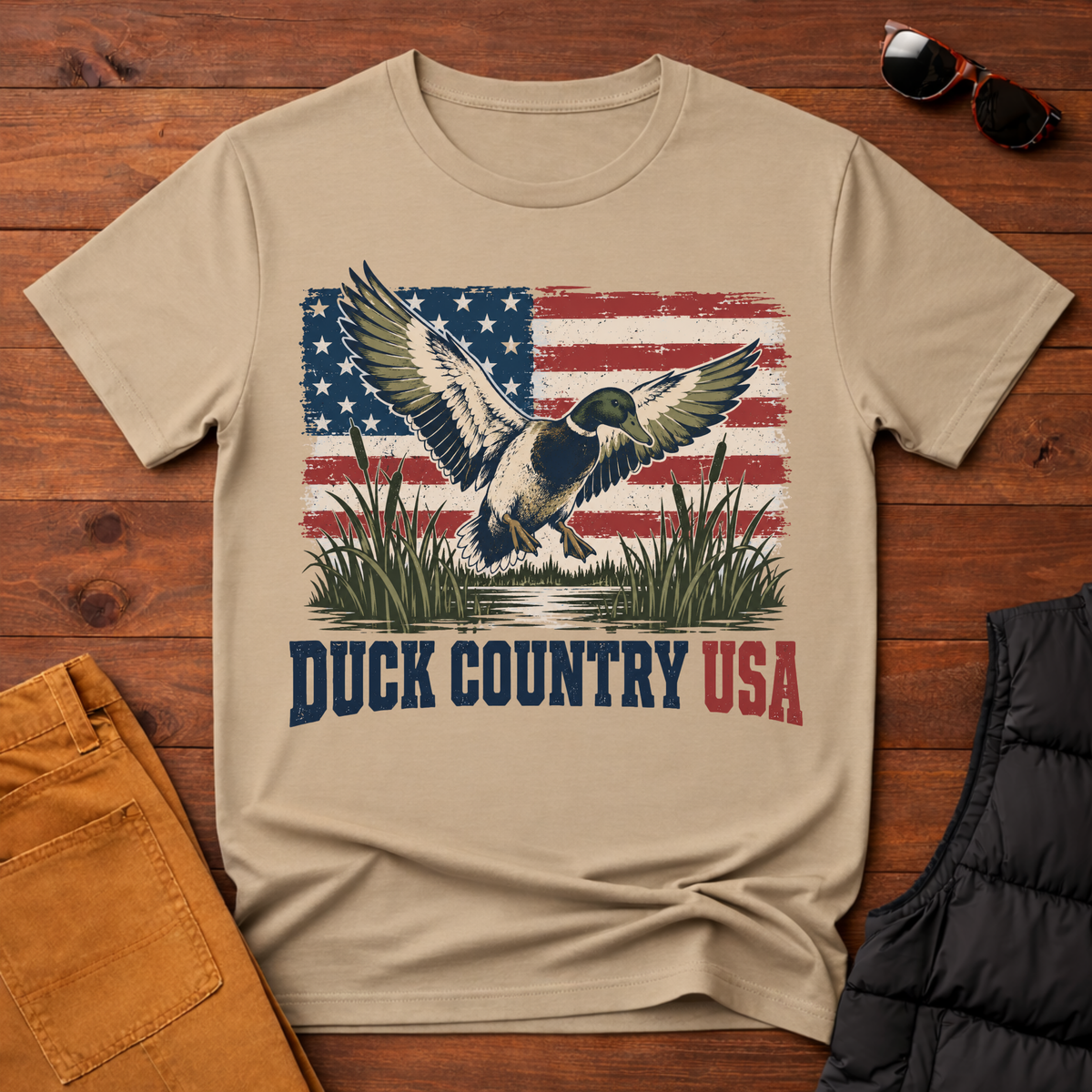 Duck Country USA Tee