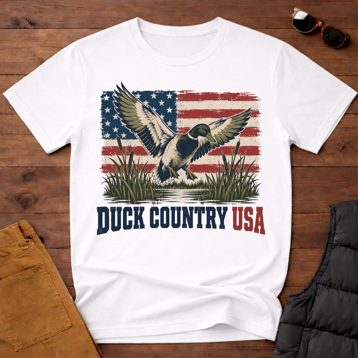 Duck Country USA Tee