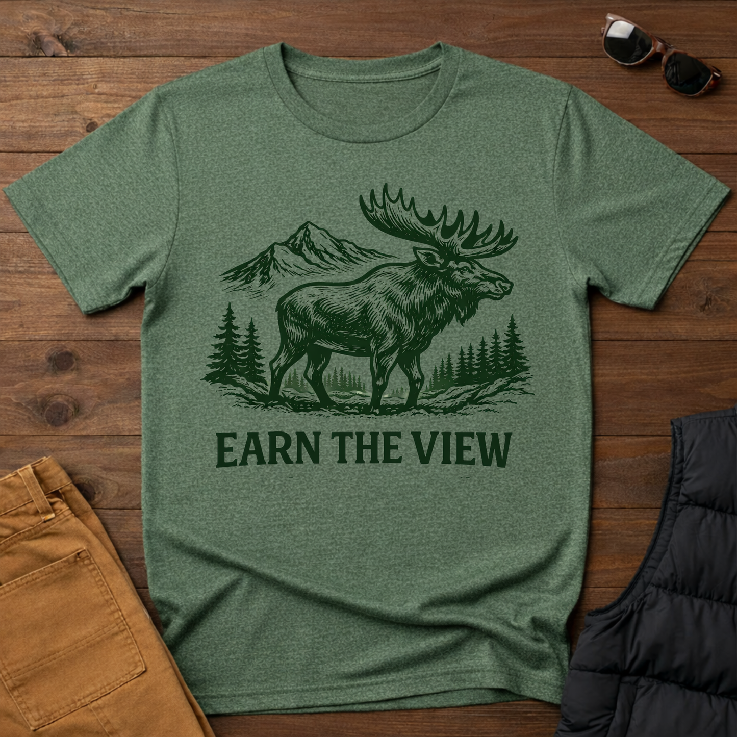 Earn Your View T-Shirt