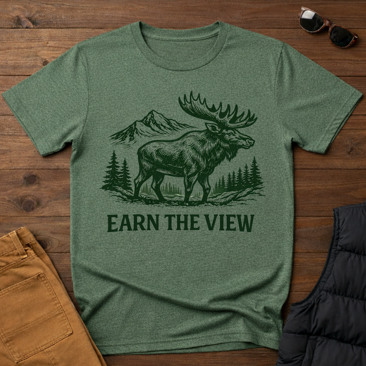 Earn Your View T-Shirt