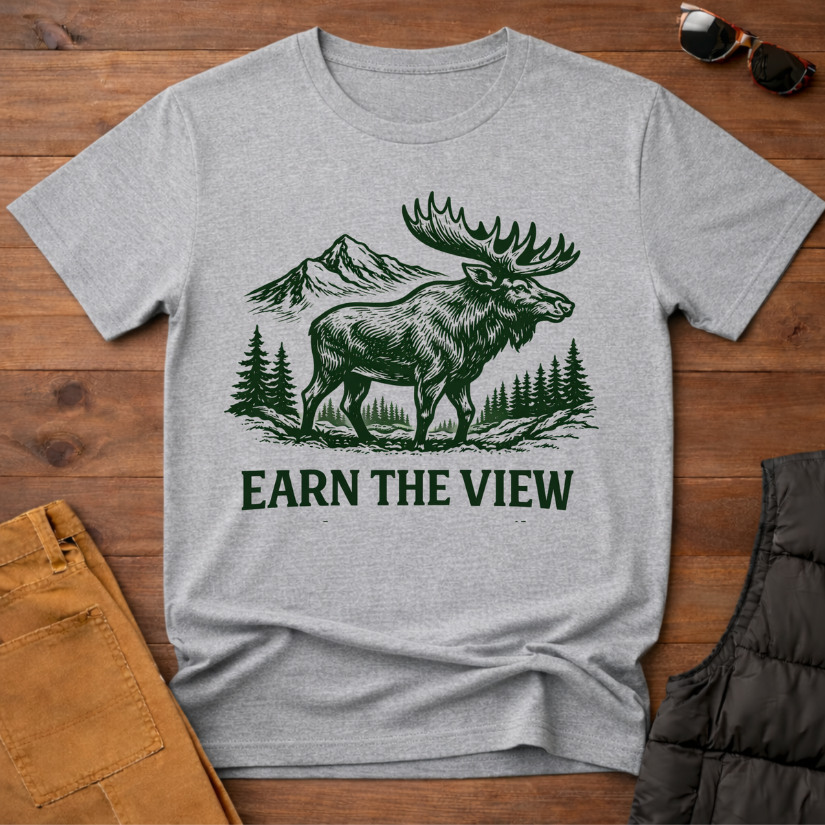 Earn Your View T-Shirt