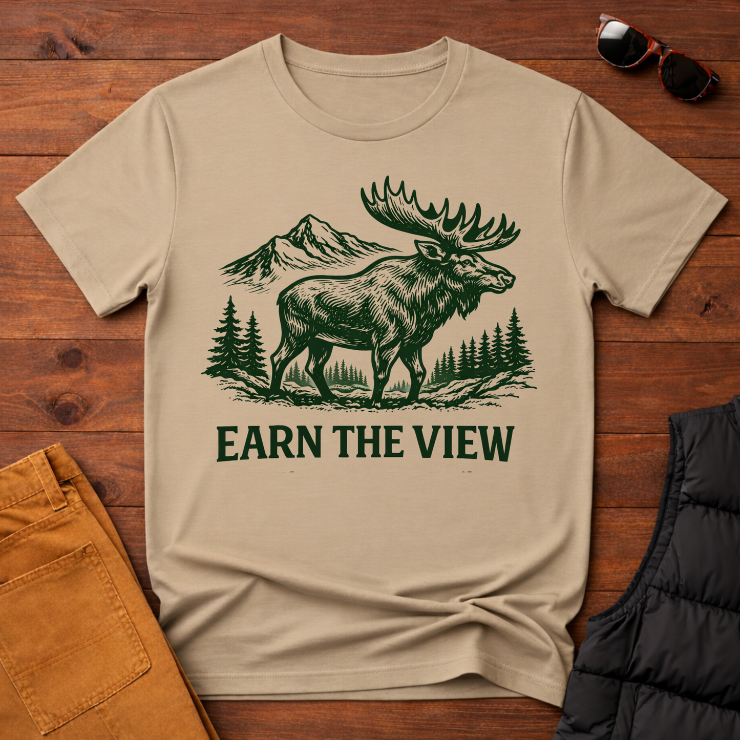 Earn Your View T-Shirt