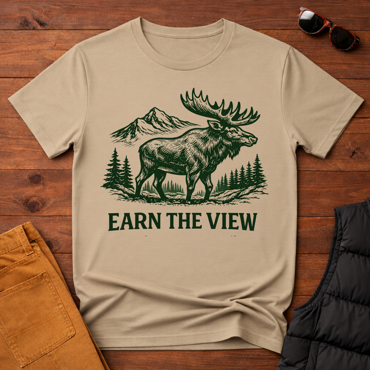 Earn Your View T-Shirt