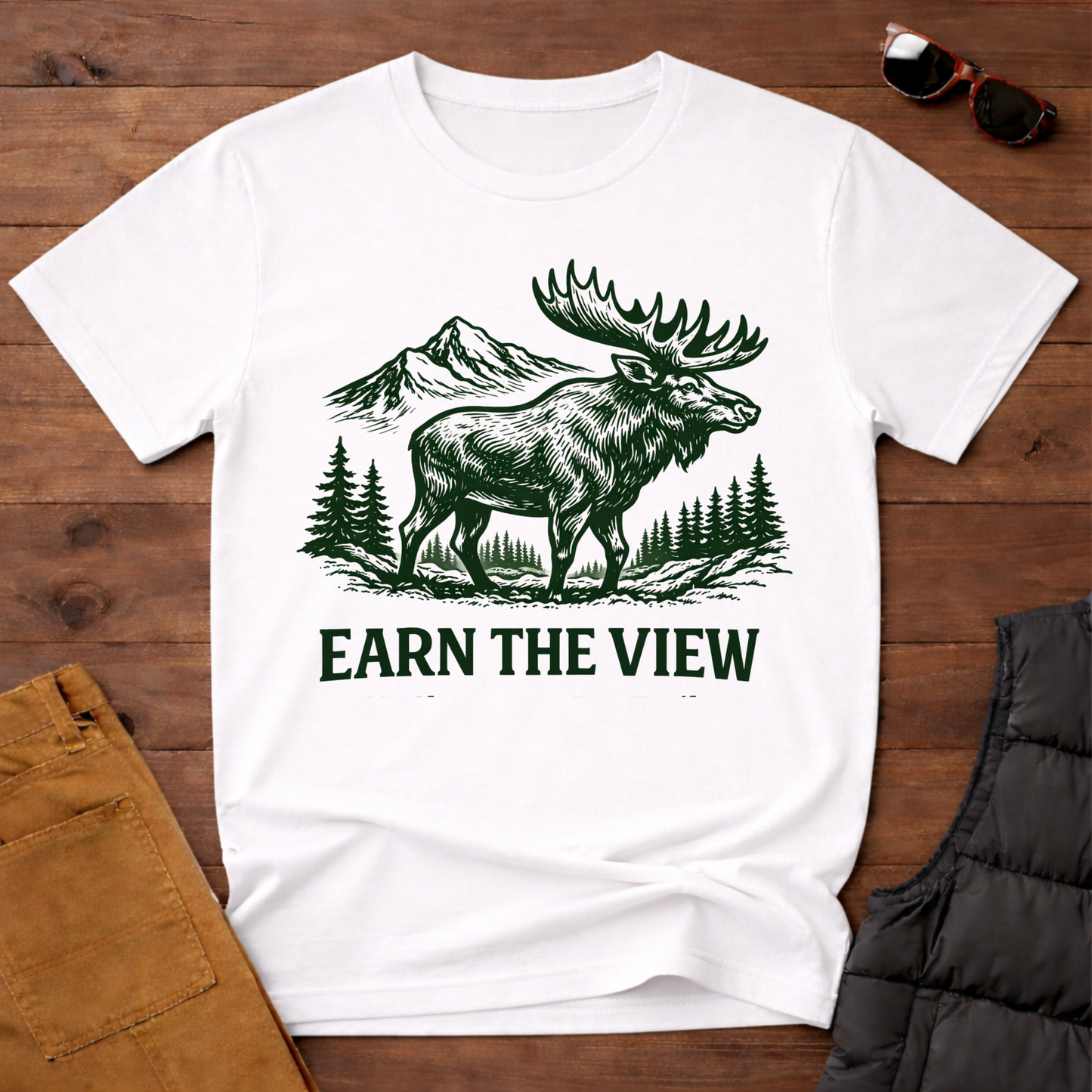 Earn Your View T-Shirt