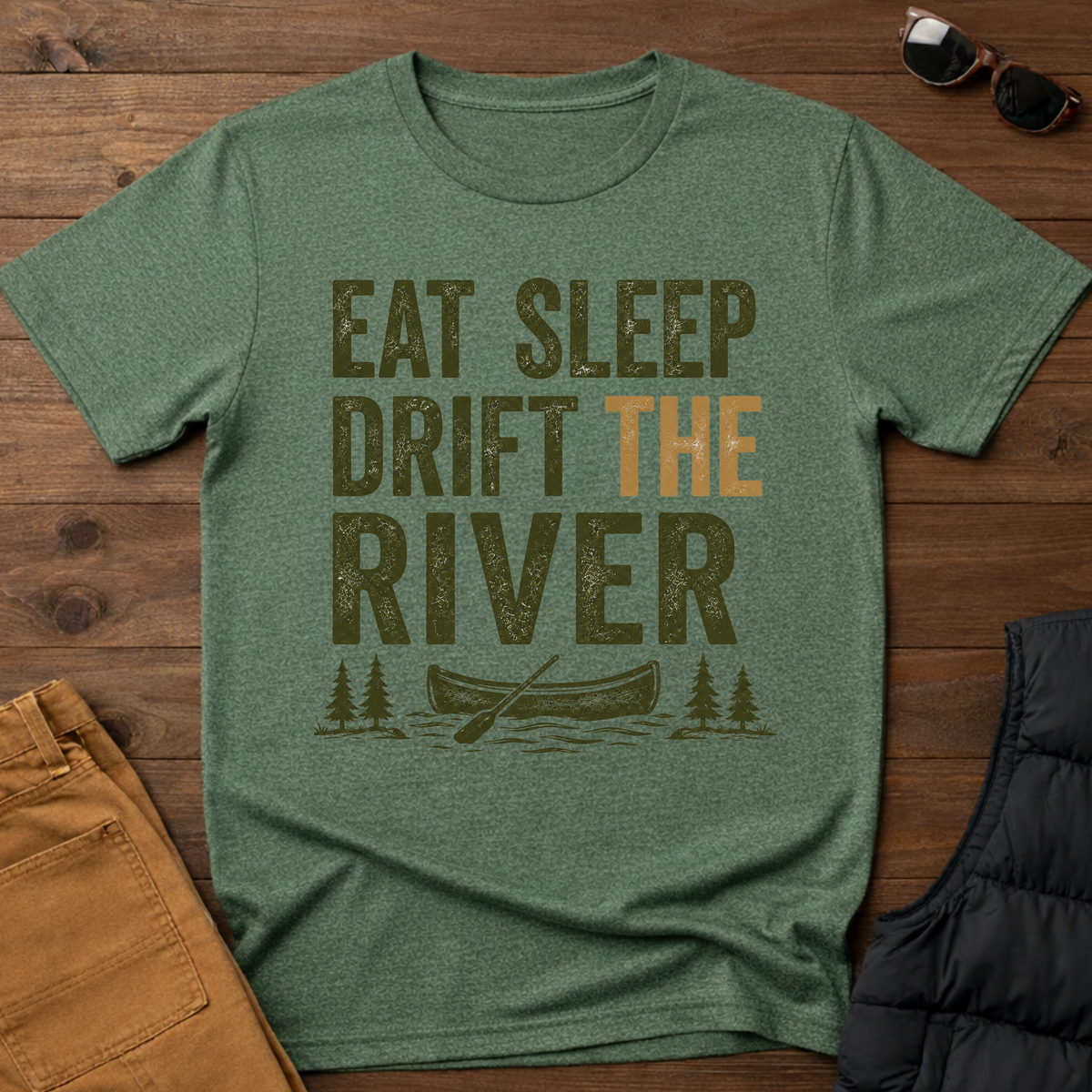Eat Sleep Drift The River T-Shirt