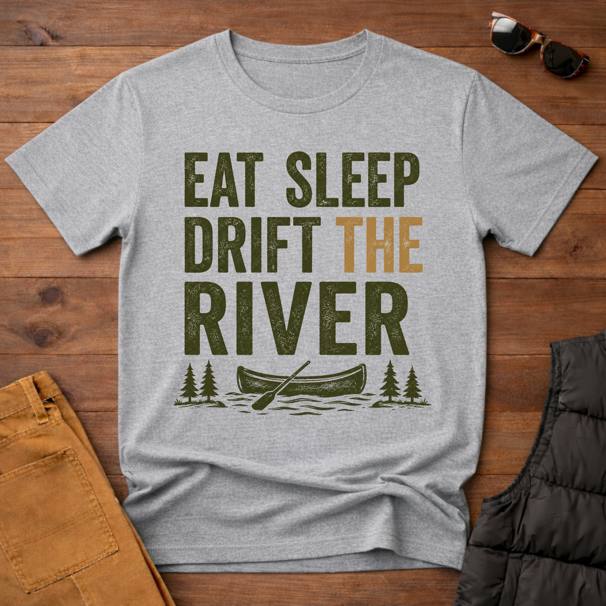 Eat Sleep Drift The River T-Shirt
