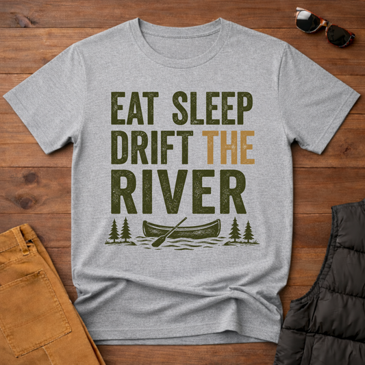 Eat Sleep Drift The River T-Shirt