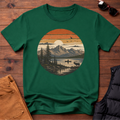 Retro Mountain Lake T-Shirt