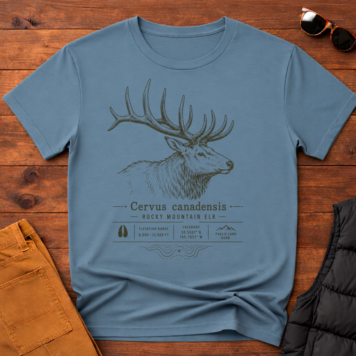 Rocky Mountain Elk Specimen Tee