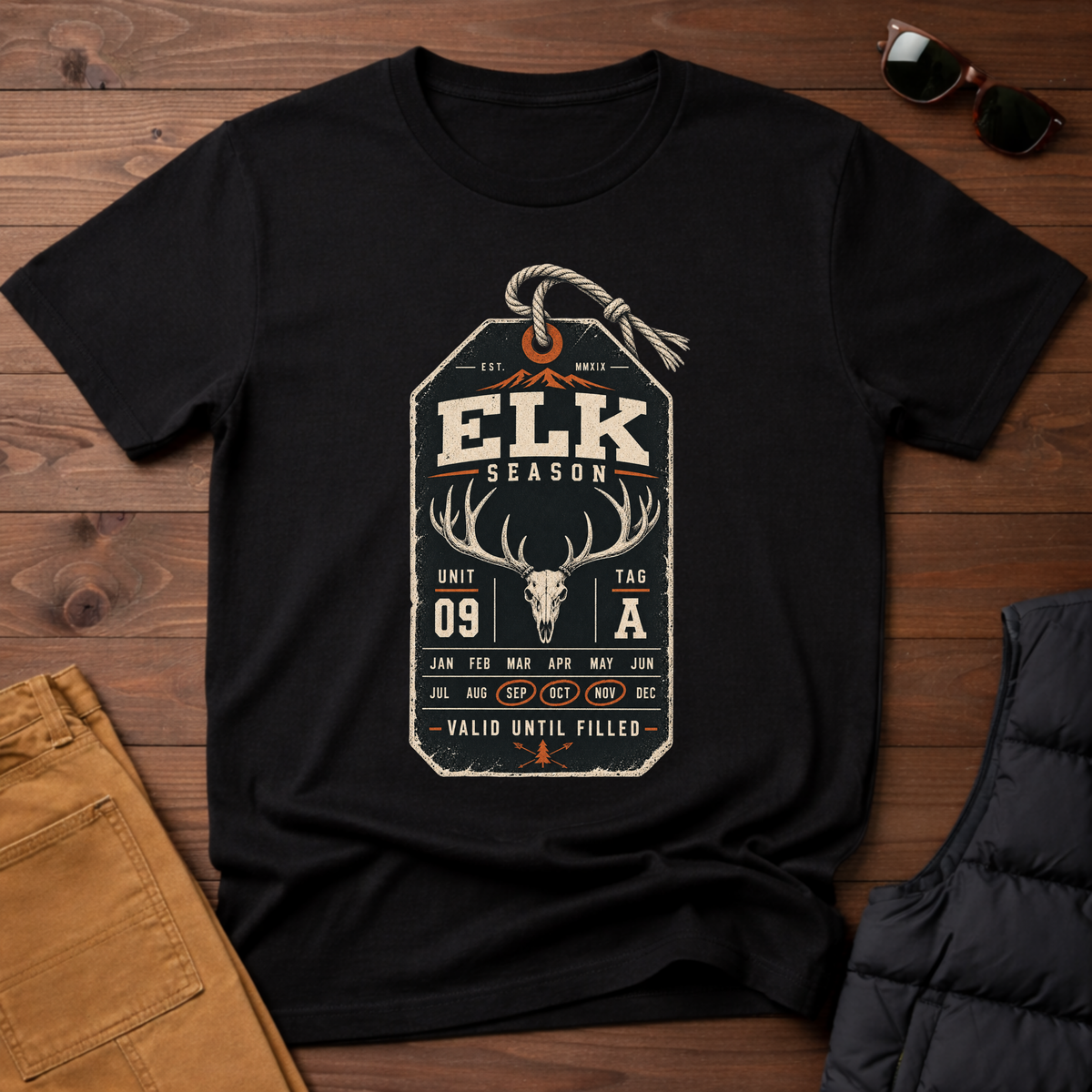 Elk Season Tag T-Shirt
