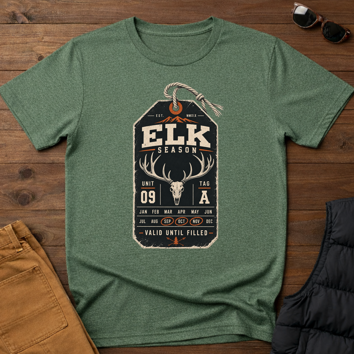 Elk Season Tag T-Shirt