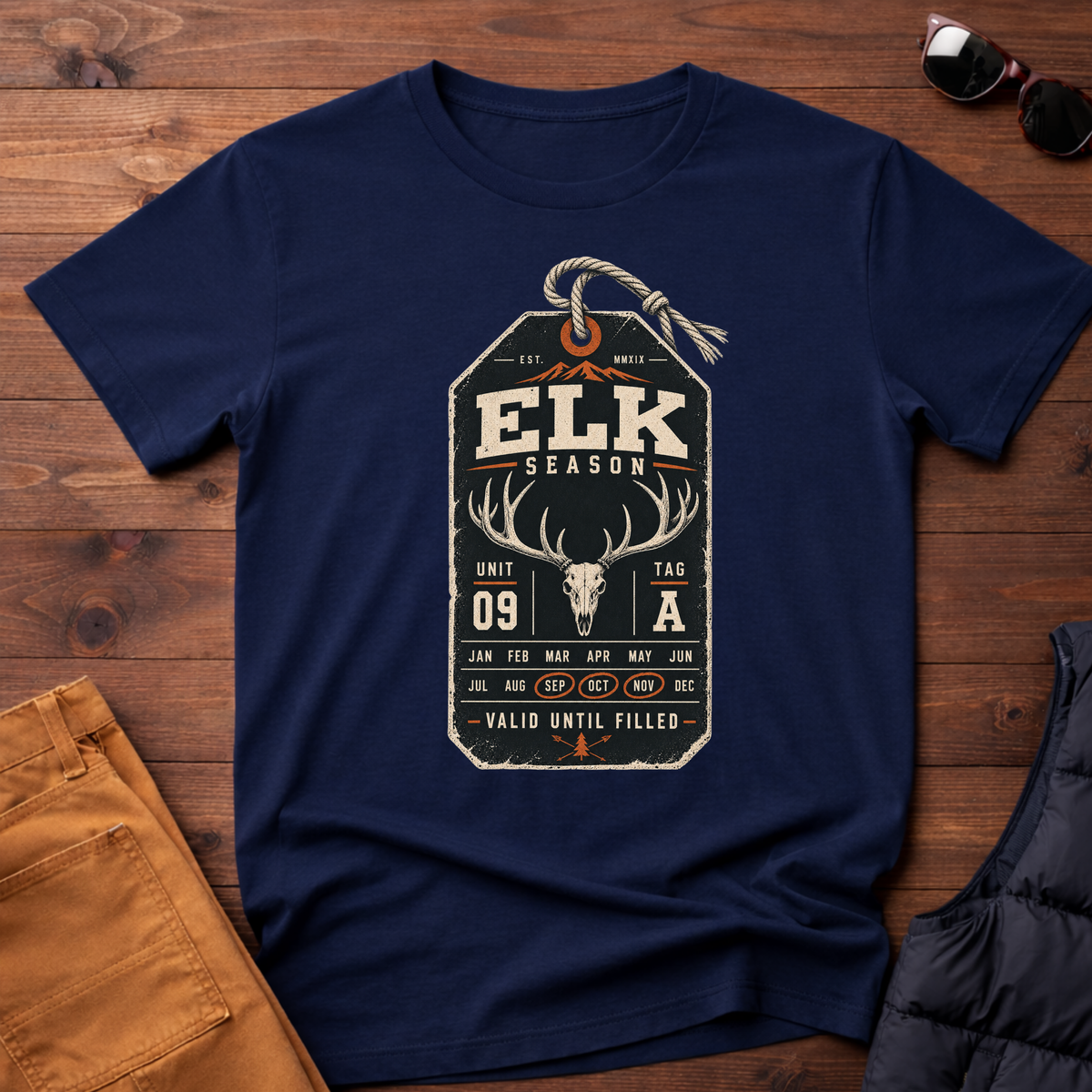 Elk Season Tag T-Shirt