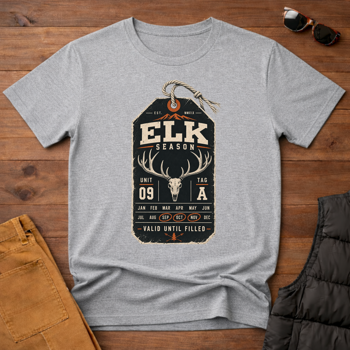 Elk Season Tag T-Shirt