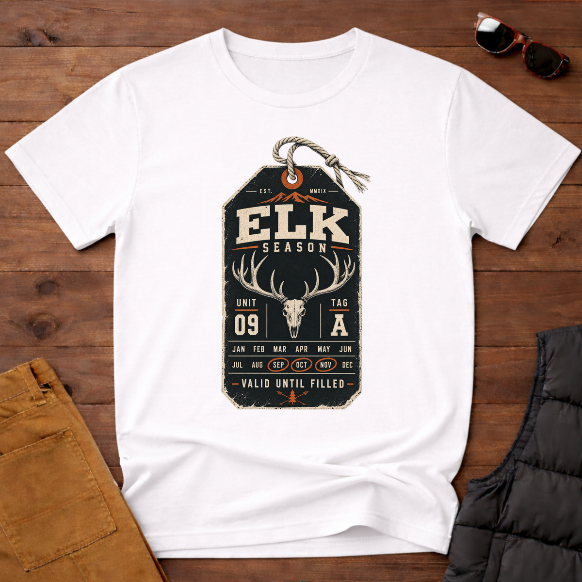 Elk Season Tag T-Shirt