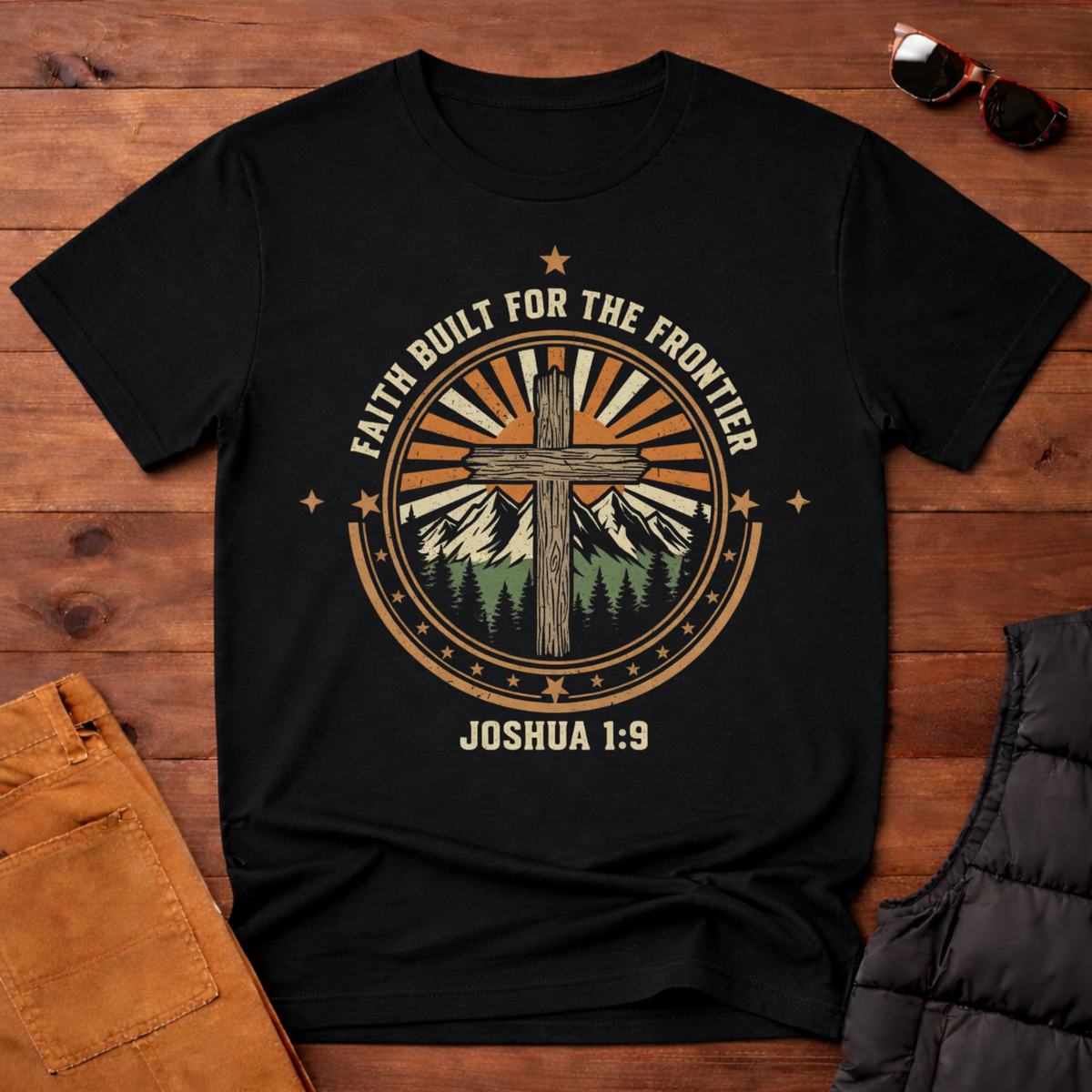 Faith Built For The Frontier T-Shirt