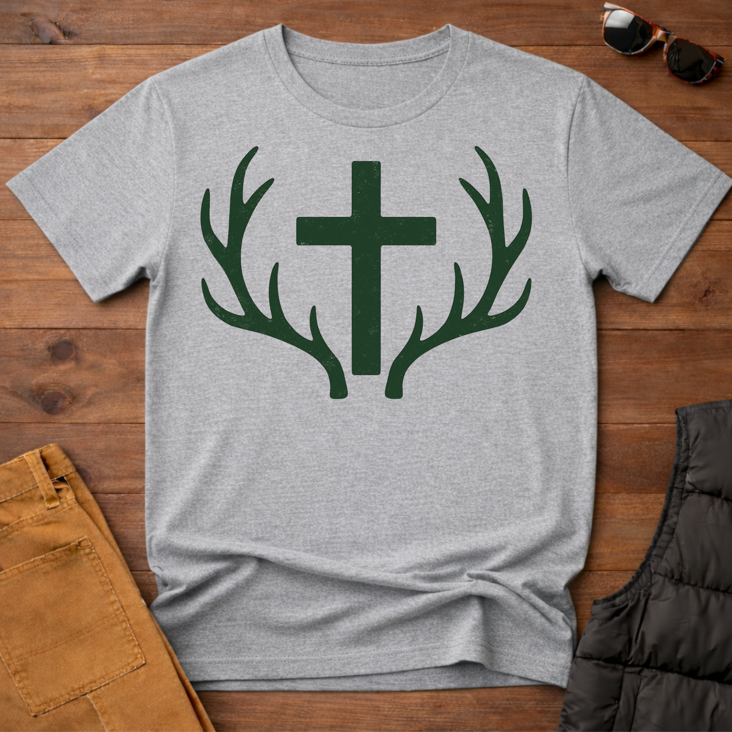 Faith and Antlers T-Shirt