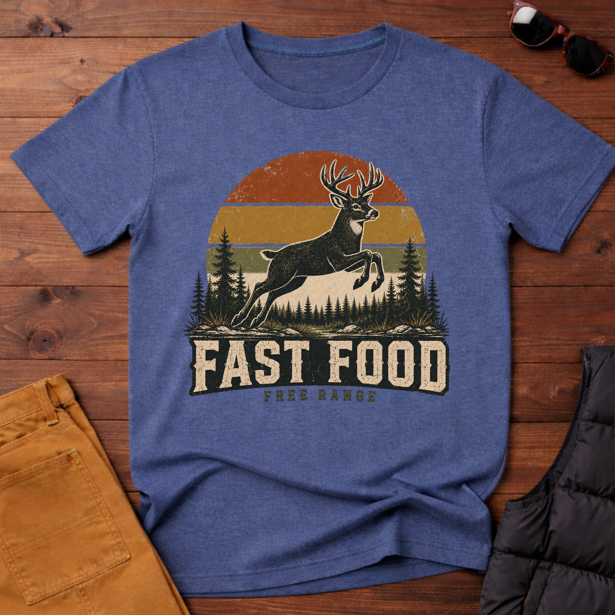 Fast Food Deer T-Shirt
