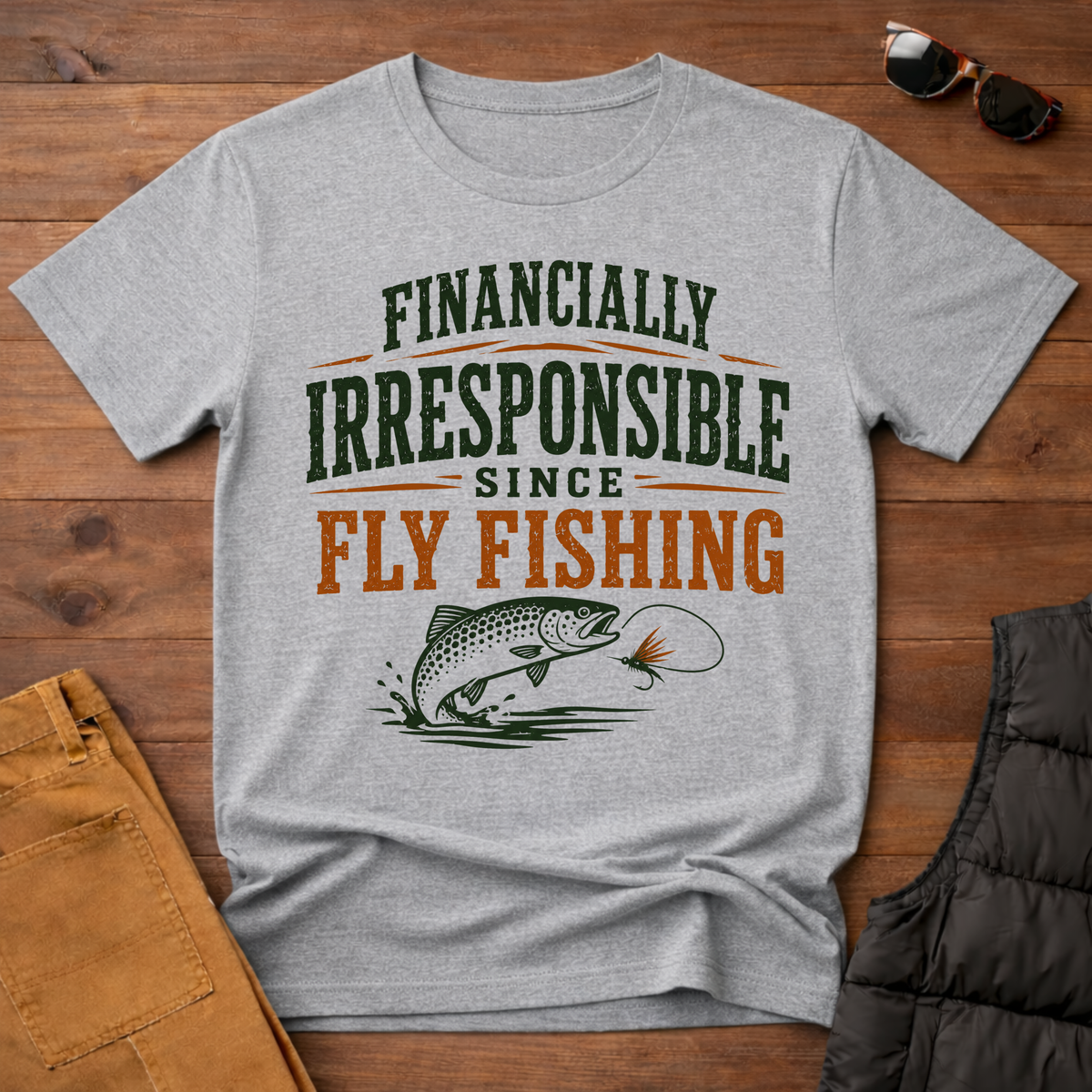 Trout Have Trust Issues Because Of Me T-Shirt