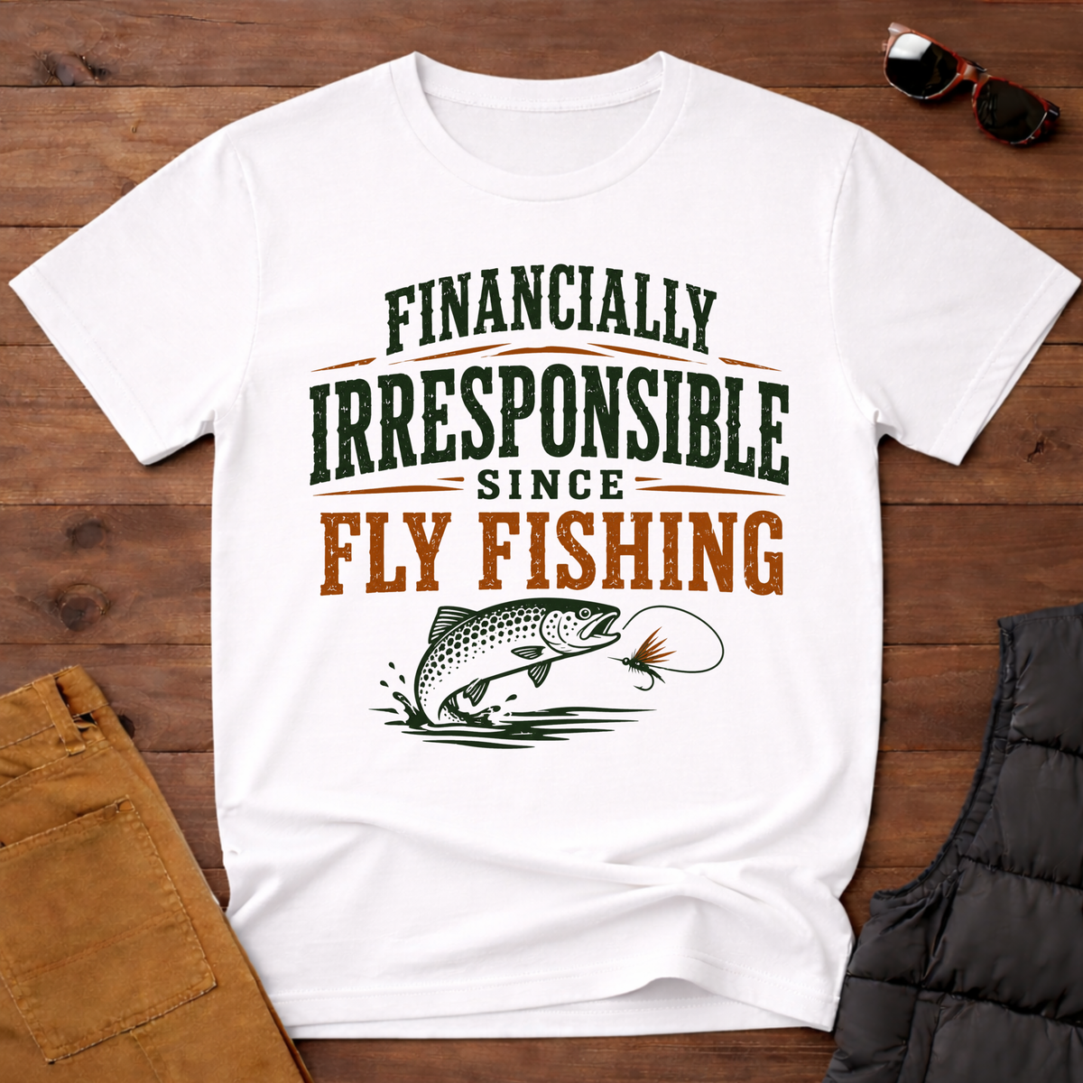 Trout Have Trust Issues Because Of Me T-Shirt