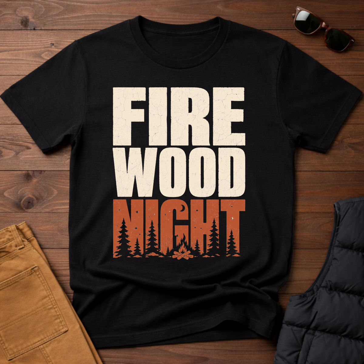 Firewood Night T-Shirt
