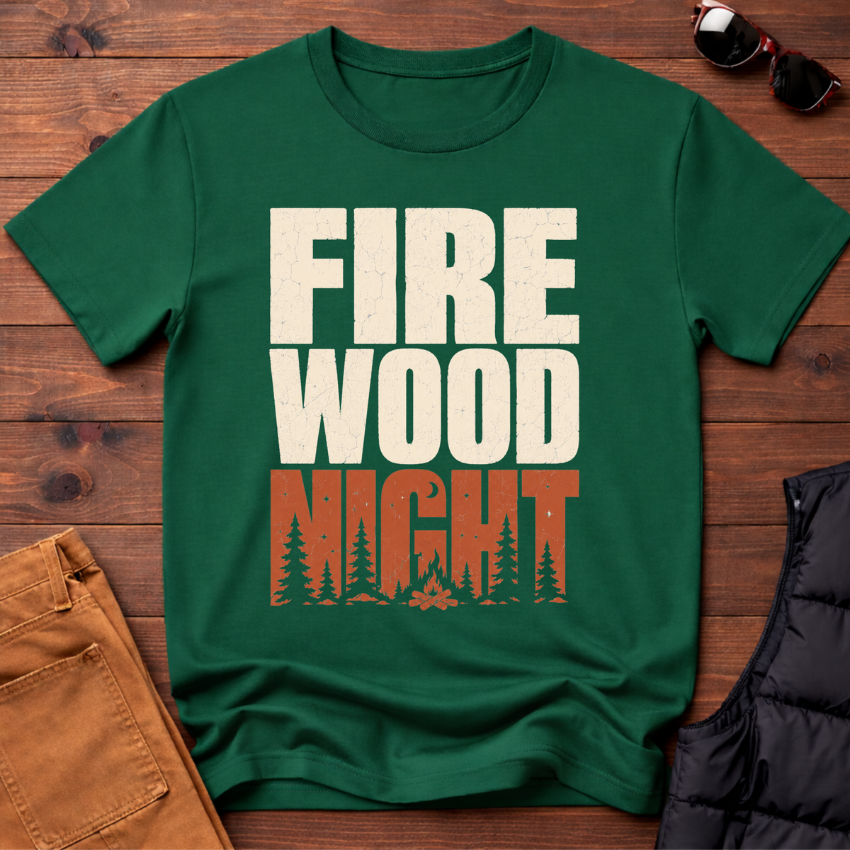 Firewood Night T-Shirt