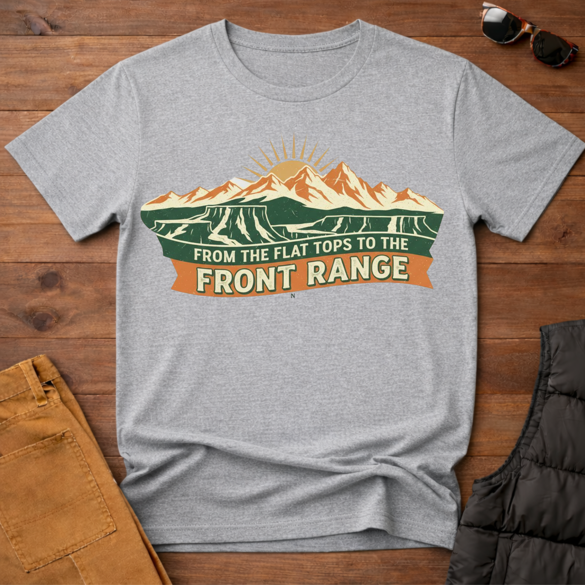 From the Flat Tops to the Front Range T-Shirt