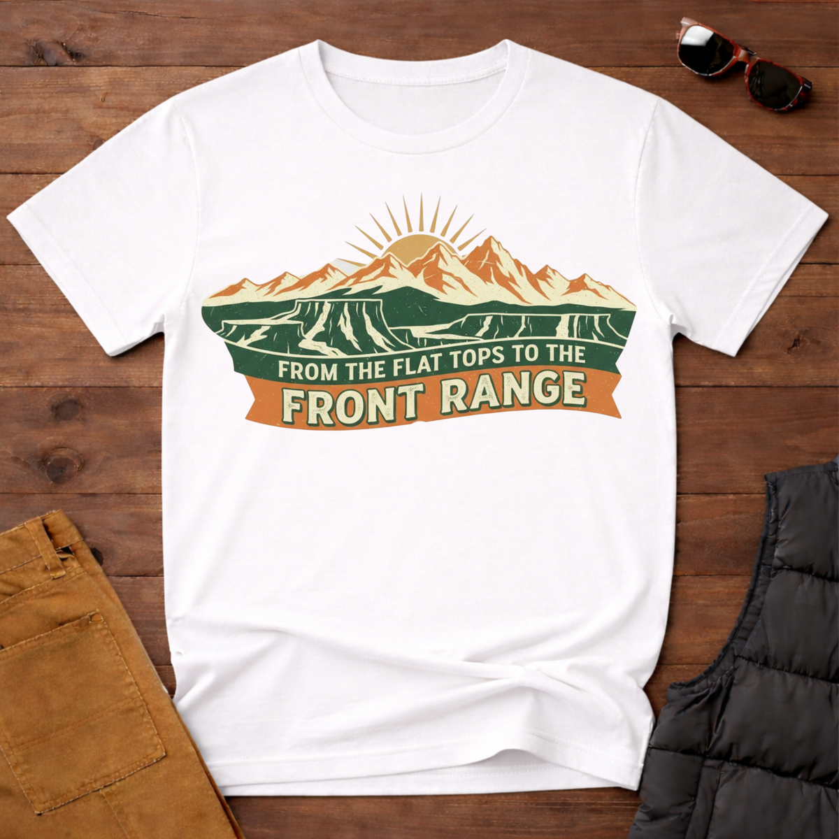 From the Flat Tops to the Front Range T-Shirt