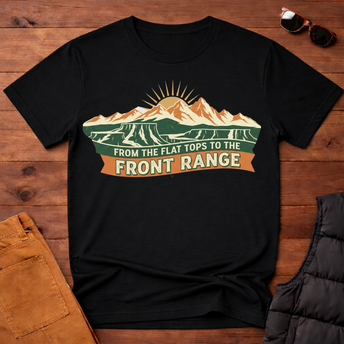 From the Flat Tops to the Front Range T-Shirt