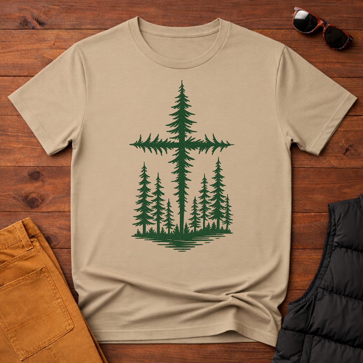 Forest Cross T-Shirt