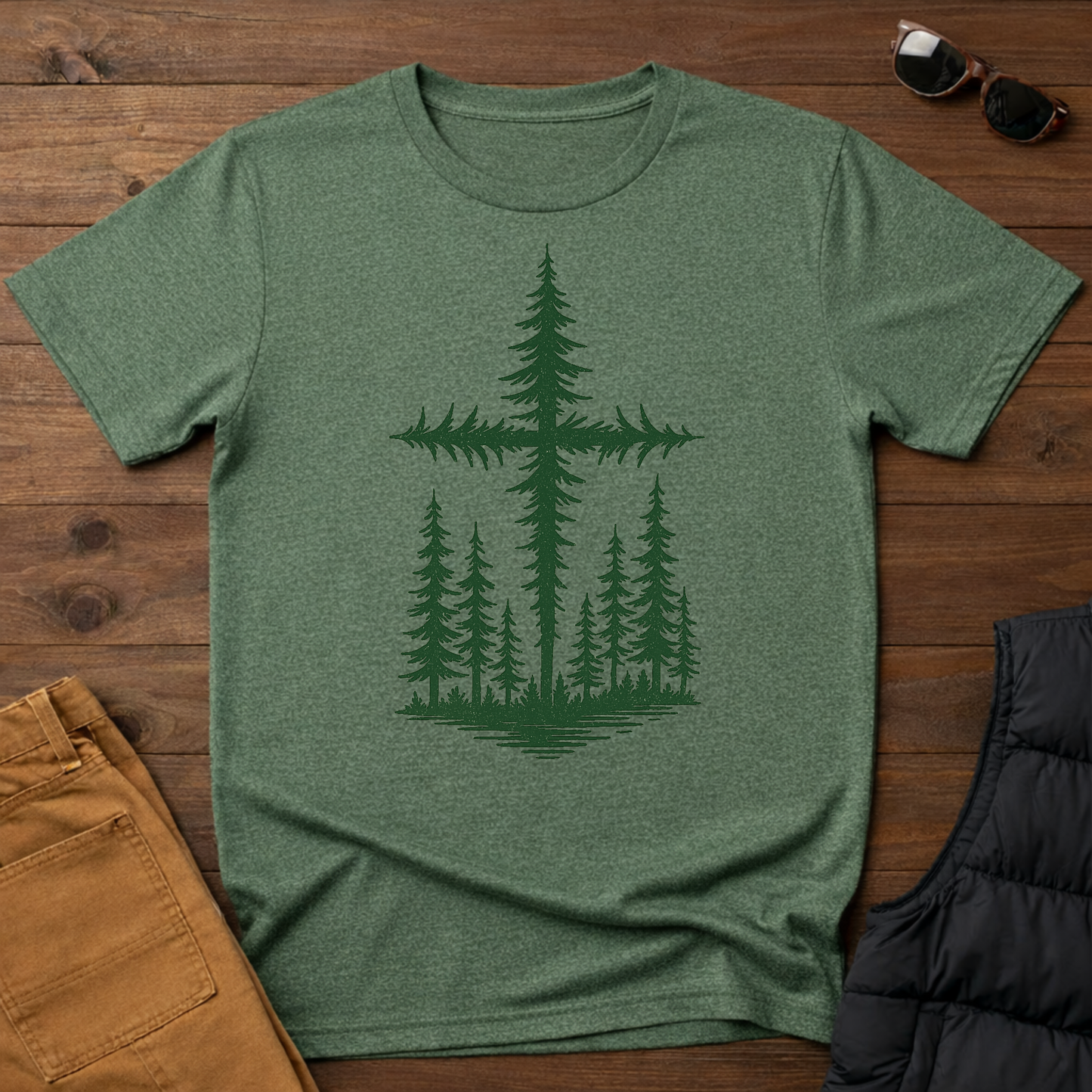 Forest Cross T-Shirt