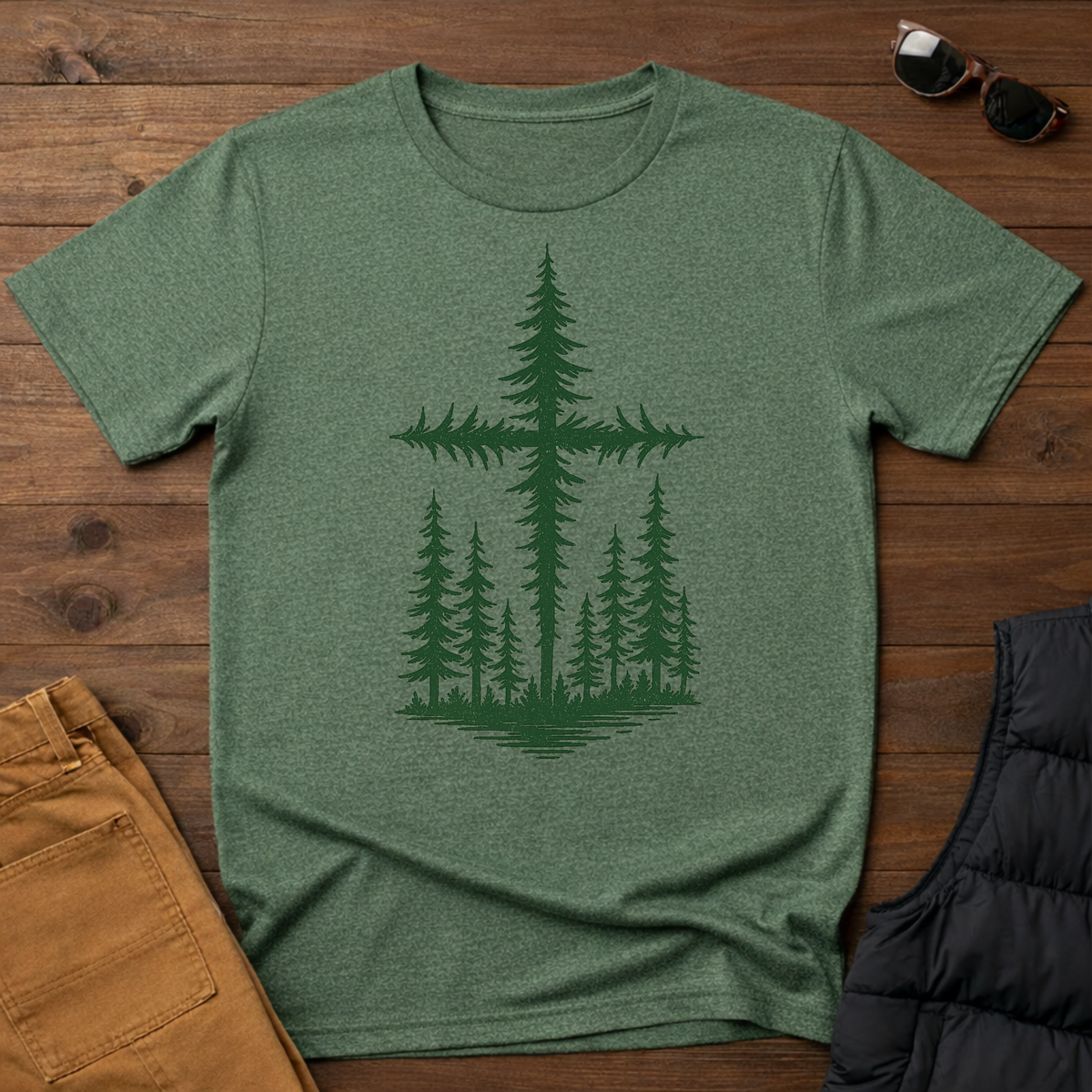 Forest Cross T-Shirt