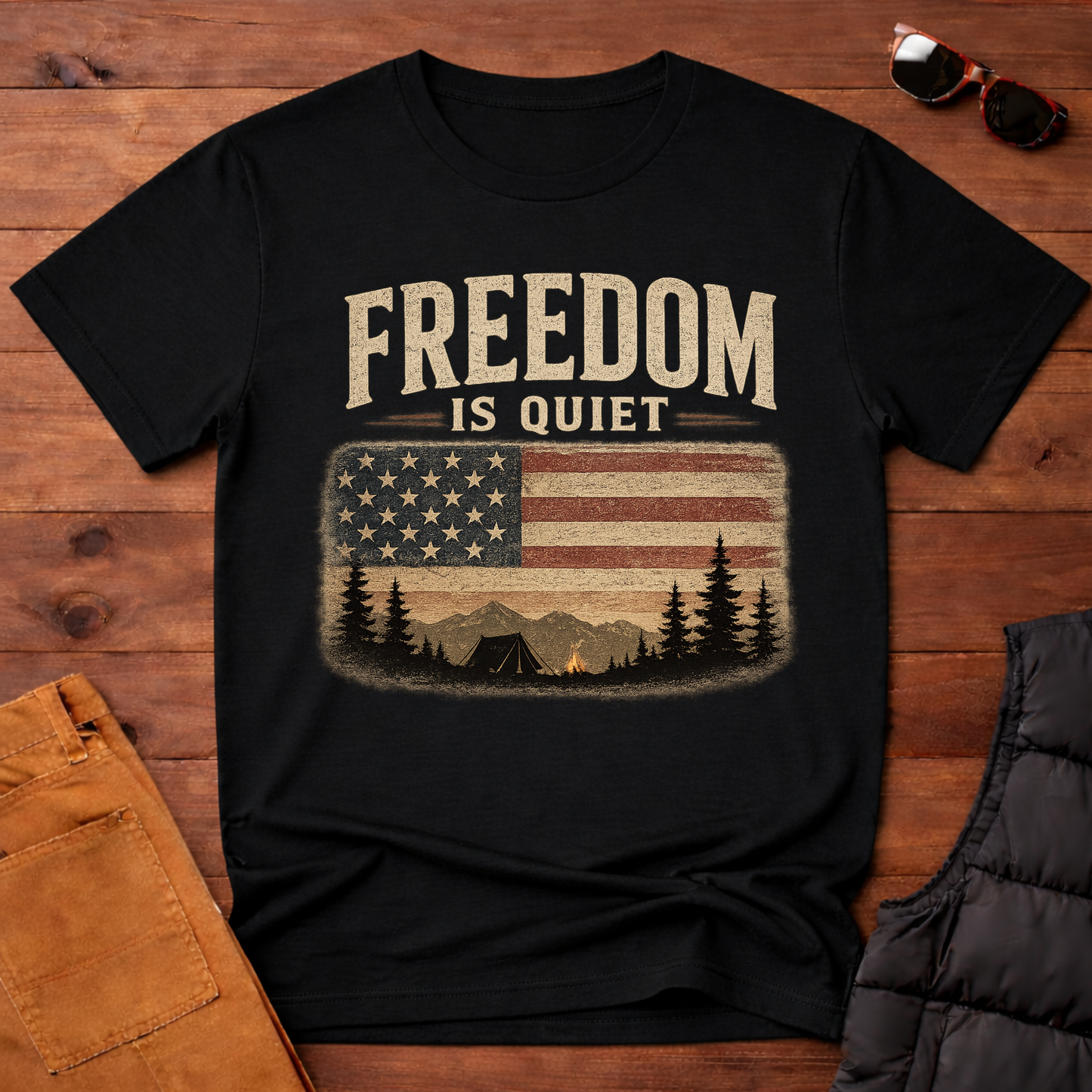 Freedom Is Quiet T-Shirt