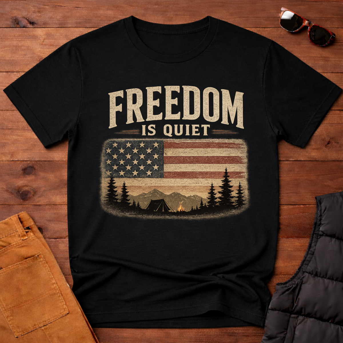 Freedom Is Quiet T-Shirt