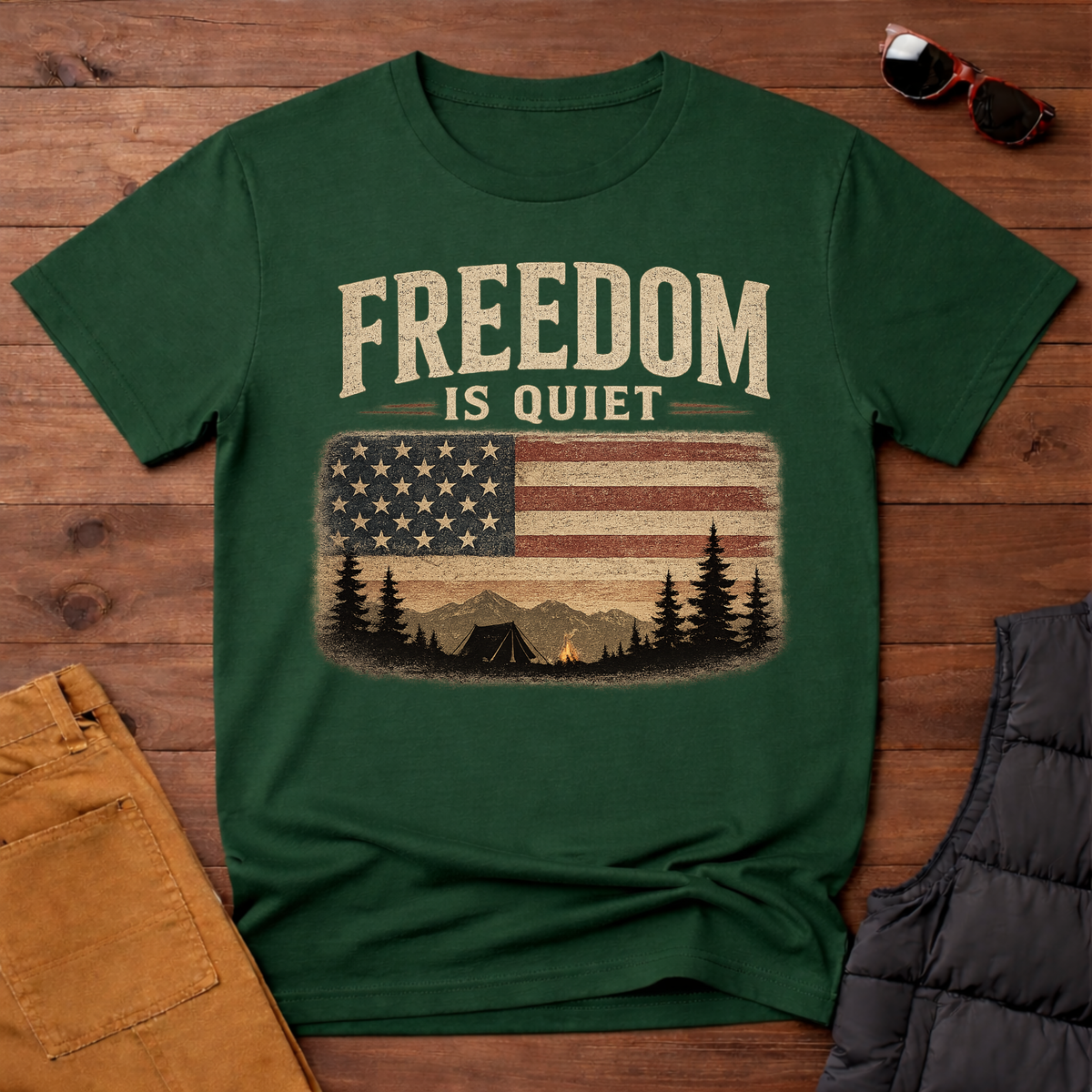Freedom Is Quiet T-Shirt